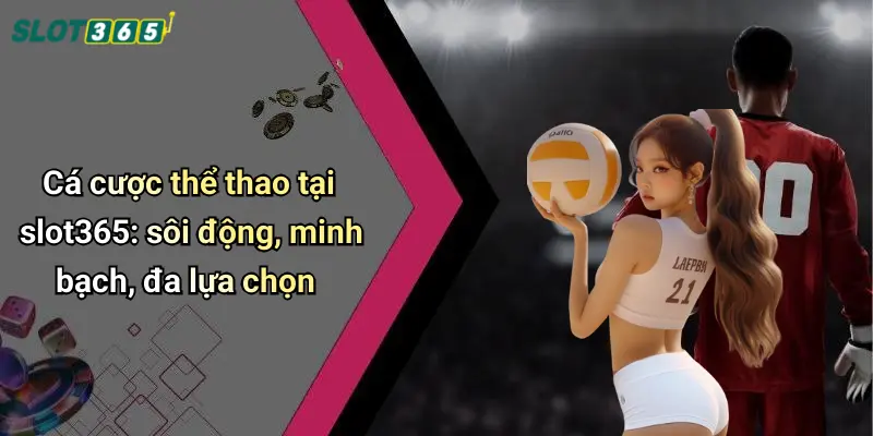 Cá cược thể thao tại slot365: sôi động, minh bạch, đa lựa chọn